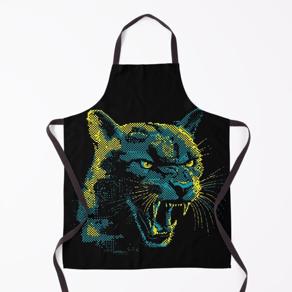 Item preview, Neon Halftone Cougar Roar designed and sold by ClubVacay.