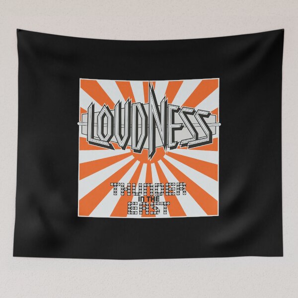 Item preview, Loudness Thunder In The East Metal Artwork designed and sold by BlossomieStore.