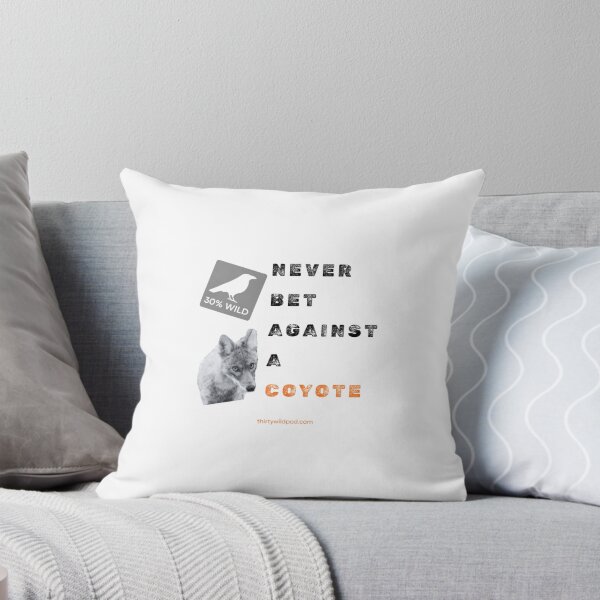 Item preview, 30 Wild Never Bet Against a Coyote Mugshot  designed and sold by WildsPodcast.