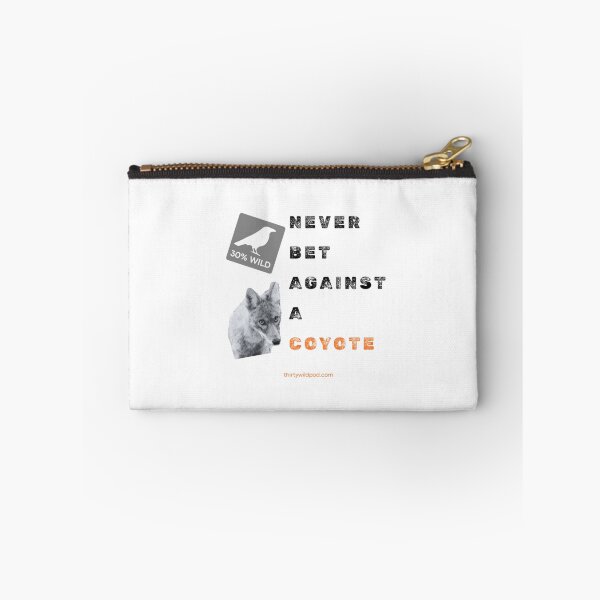 Item preview, 30 Wild Never Bet Against a Coyote Mugshot  designed and sold by WildsPodcast.