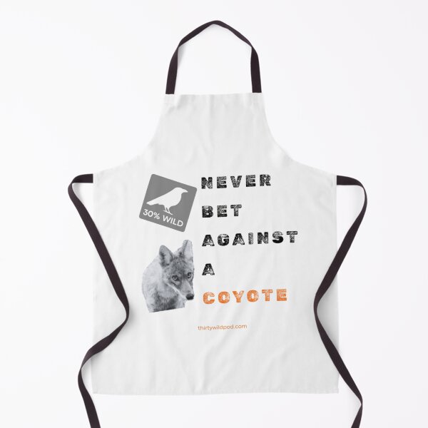 Item preview, 30 Wild Never Bet Against a Coyote Mugshot designed and sold by WildsPodcast.