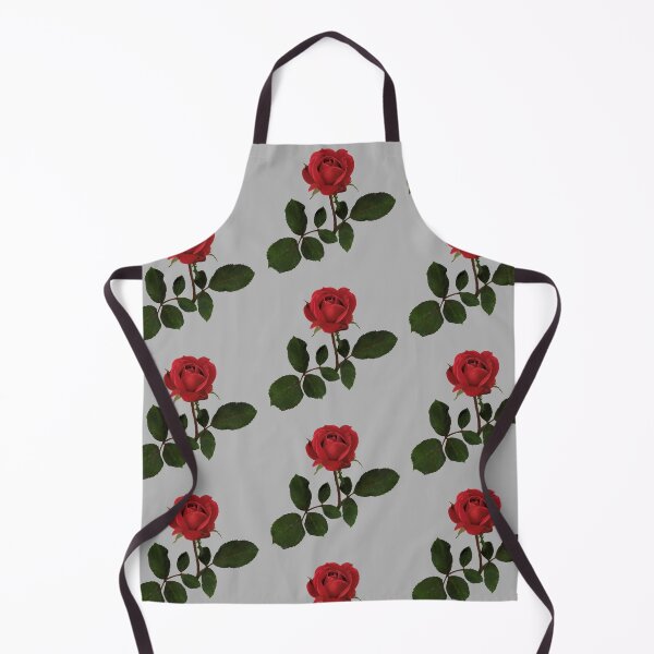 Item preview, Beautiful Red Rose with Green Leaves designed and sold by darksteel101.