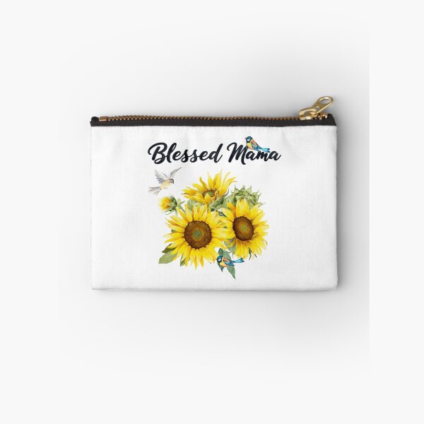 Item preview, Blessed Mama with Sunflowers & Birds designed and sold by JeweledDesigns.