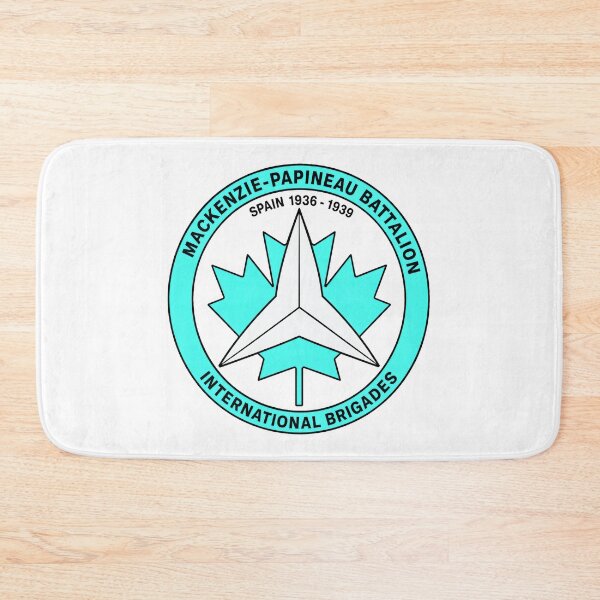 Item preview, Mackenzie Papineau Battalion International Brigades Antifascist Emblem Print designed and sold by PinUpPizzazz.
