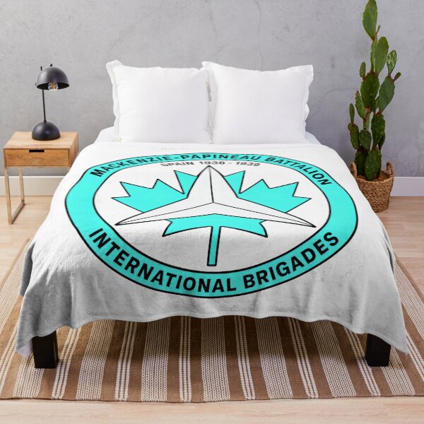 Item preview, Mackenzie Papineau Battalion International Brigades Antifascist Emblem Print designed and sold by PinUpPizzazz.
