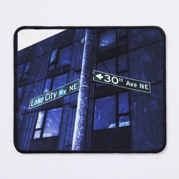 Item preview, Lake City Way Northeast & 30th Avenue Northeast, Seattle, Washington by Mistah Wilson (Darqua Magnificent) designed and sold by The Street Sign Store.