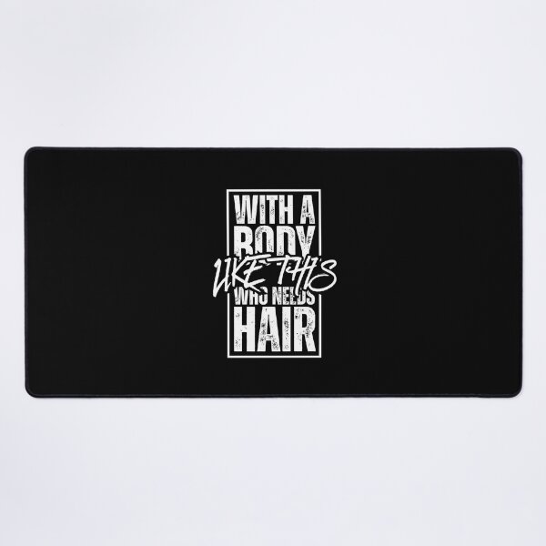 Item preview, With A Body Like This Who Needs Hair Funny Fathers Day Bald Dad designed and sold by Dondonmart.