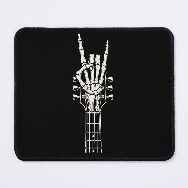 Item preview, Skeleton Hand Rock On Guitar Heavy Metal Musician designed and sold by Doodleoub.