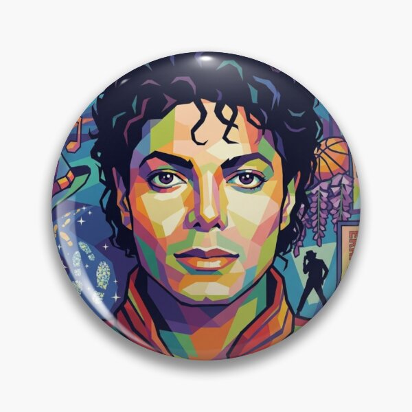 Item preview, Michael Jackson pop art designed and sold by onebystudio.