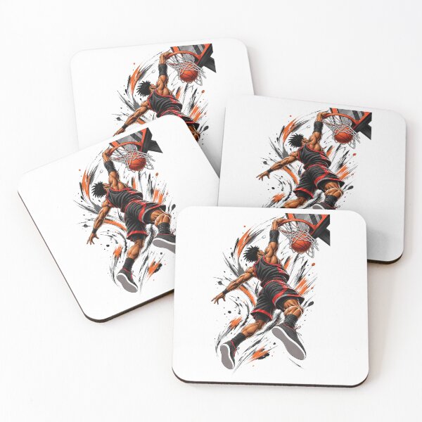 Item preview, Ink Splash Dunk - Basketball Action Art designed and sold by GameTime-Gear.