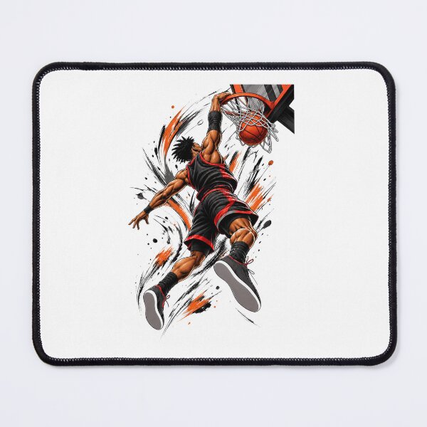 Item preview, Ink Splash Dunk - Basketball Action Art designed and sold by GameTime-Gear.