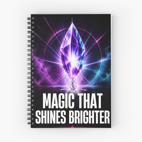 Artikelvorschau, Magic That Shines Brighter – Mystical Crystal Fantasy Design entworfen und verkauft von DervoTeck2767.