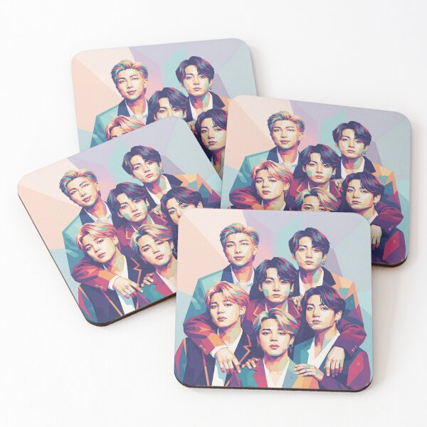 Item preview, Bangtan Boys pop art designed and sold by onebystudio.