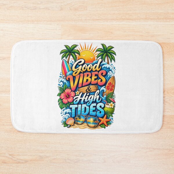 Item preview, Good Vibes High Tides designed and sold by Marlaq fashion .