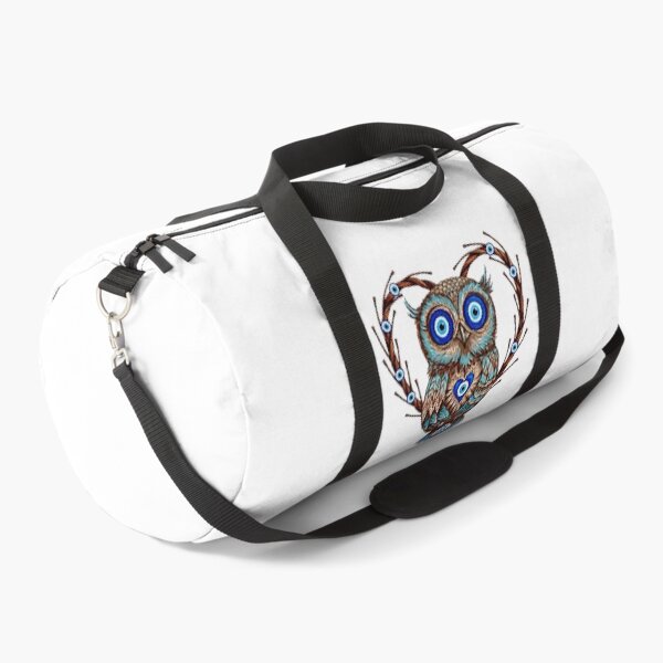 Item preview, Evil Eye Owl Protection Amulet designed and sold by WhiteLightPrint.