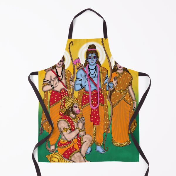 Item preview, Lord Ram Artwork | Divine Rama Hindu God Digital Art & Devotional Illustration designed and sold by Harshit_Digital_Arts.