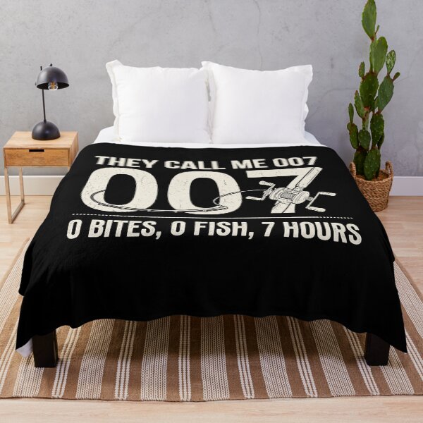Item preview, They Call Me 007 0 Bites, 0 Fish, 7 Hours Funny Fishing Angler Humor designed and sold by Doodleoub.
