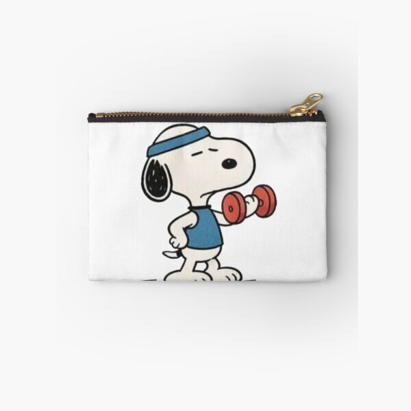 Item preview, Funny Retro Peanuts Snoopy Gym Weightlifting  designed and sold by Gbriel3.