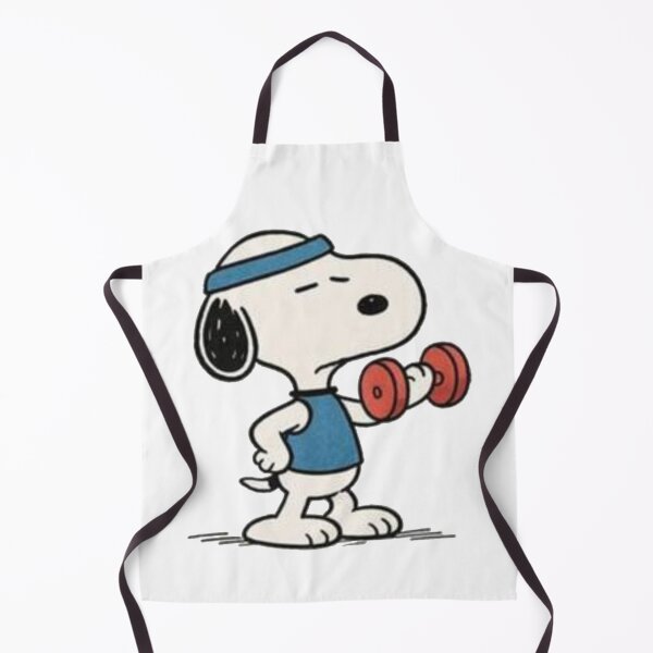 Item preview, Funny Retro Peanuts Snoopy Gym Weightlifting designed and sold by Gbriel3.