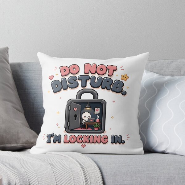 Item preview, DO NOT DISTURB. I’M LOCKING IN. designed and sold by BRIGHT BITS BOUTIQUE.