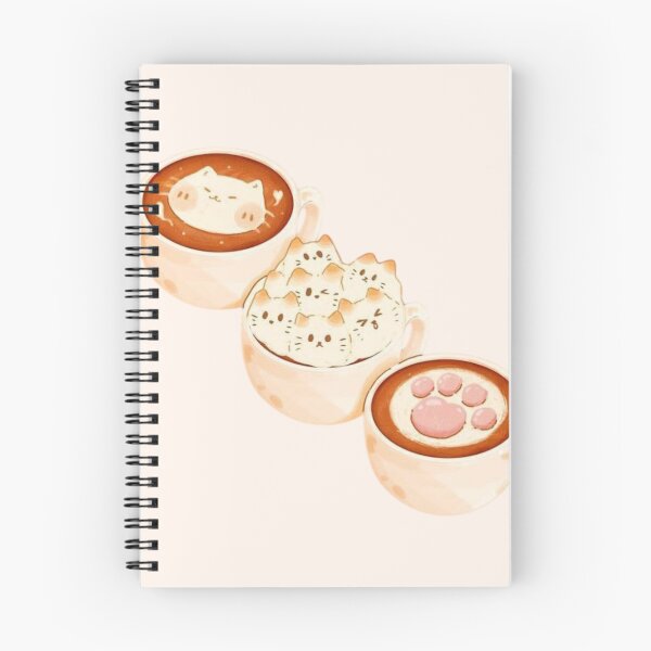 Item preview, ねこカフェタイム – Kawaii Cat Latte & Cozy Coffee  designed and sold by Valiabeth.