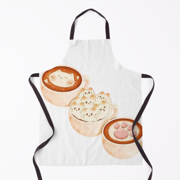 Item preview, ねこカフェタイム – Kawaii Cat Latte & Cozy Coffee designed and sold by Valiabeth.