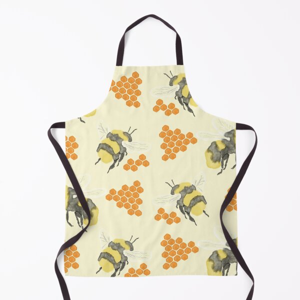 Item preview, Bees and Combs Watercolor Pattern designed and sold by jshuphotography.