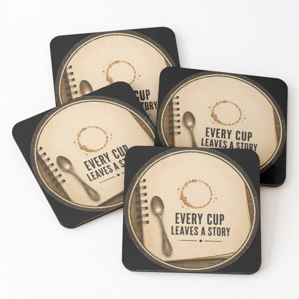 Item preview, Every Cup Leaves a Story designed and sold by QuietSpark.