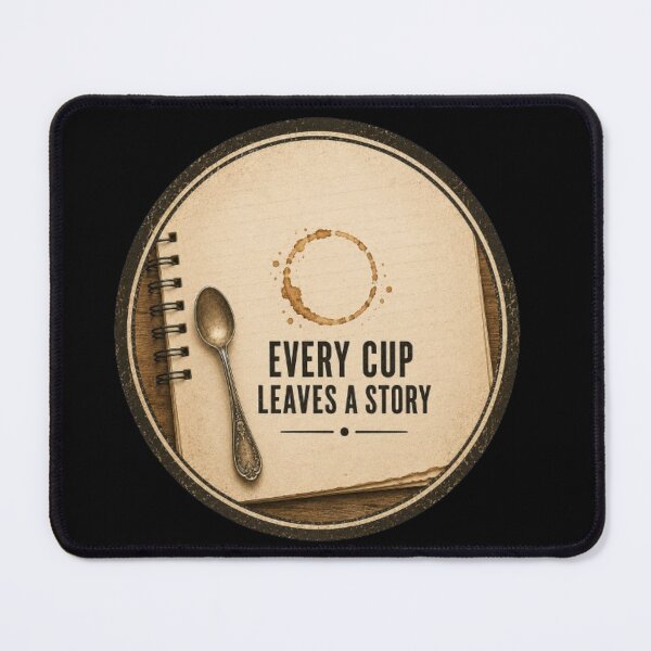 Item preview, Every Cup Leaves a Story designed and sold by QuietSpark.