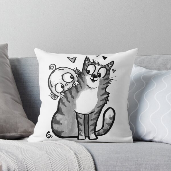 Item preview, Baby Meets Cat designed and sold by Grasdal.