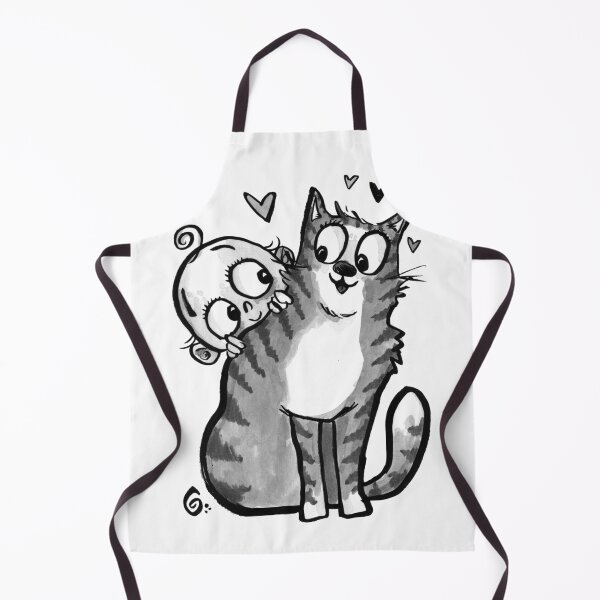 Item preview, Baby Meets Cat designed and sold by Grasdal.