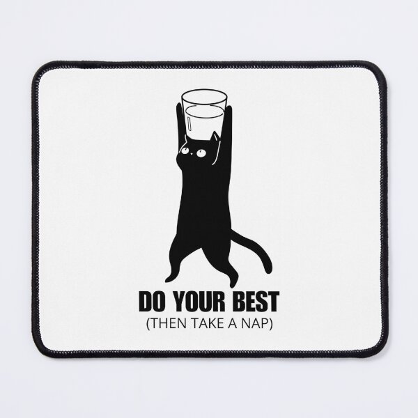 Item preview, Upside-Down Cat Coffee Lover designed and sold by meesara.