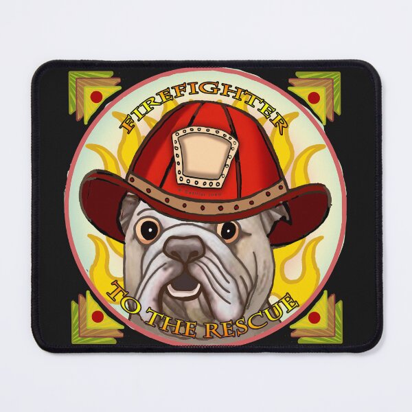 Item preview, Bulldog Firefighter designed and sold by artmuvz.