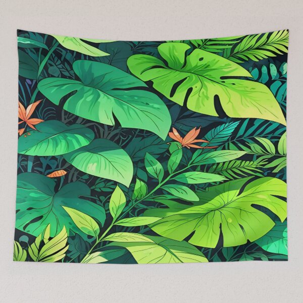 Item preview, Green Leaves Seamless Pattern Leaf Illustration Botanical Patterns Flowers Greenery designed and sold by Matt_Smith.