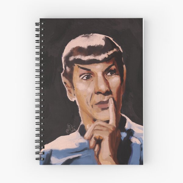 Item preview, Spock Portrait designed and sold by noodaliesaloon.