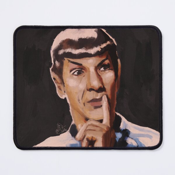 Item preview, Spock Portrait designed and sold by noodaliesaloon.
