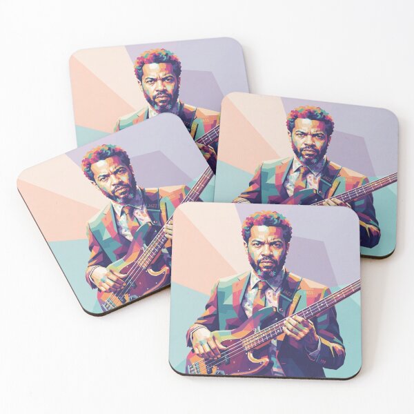 Item preview, Jazz Bass Player pop art designed and sold by onebystudio.