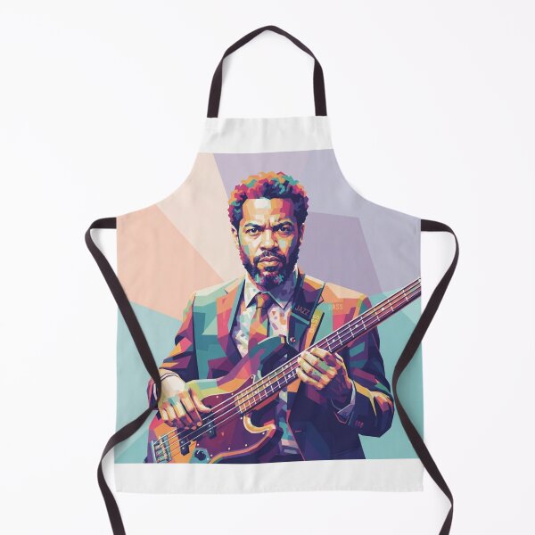 Item preview, Jazz Bass Player pop art designed and sold by onebystudio.