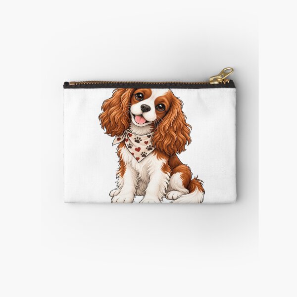 Item preview, Best Friend Forever | Cute Cavalier King Charles Spaniel Cartoon | Dog Lover Gift designed and sold by Moh-nd-Eg.