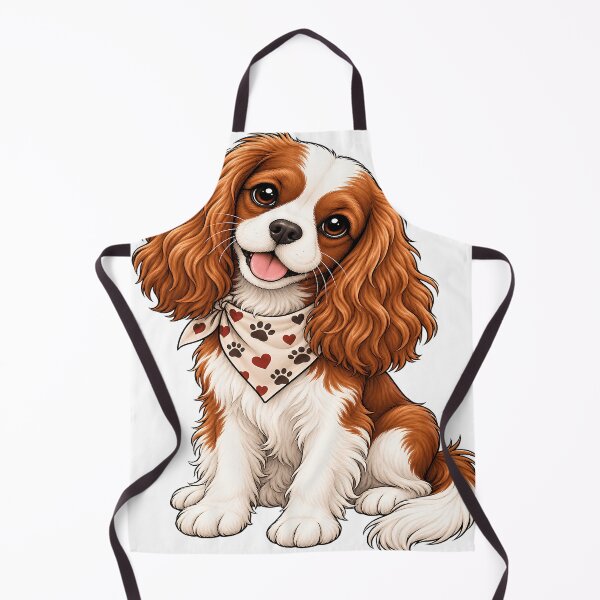 Item preview, Best Friend Forever | Cute Cavalier King Charles Spaniel Cartoon | Dog Lover Gift designed and sold by Moh-nd-Eg.