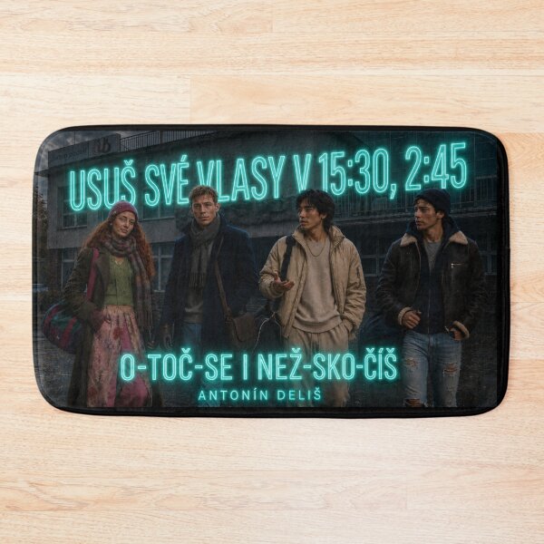 Item preview, Usuš své vlasy v 15:30, 2:45 – II. díl: O-TOČ-SE | NEŽ-SKO-ČÍŠ designed and sold by antonindelis.
