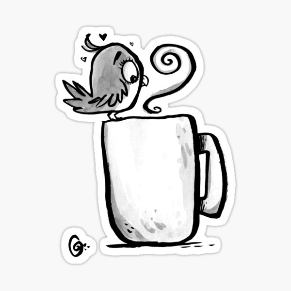 Item preview, Early Bird Gets the Coffee designed and sold by Grasdal.