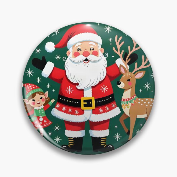 Item preview, Christmas Santa and Friends  designed and sold by Sharon Schwalbe.