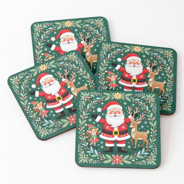 Item preview, Christmas Santa and Friends  designed and sold by Sharon Schwalbe.