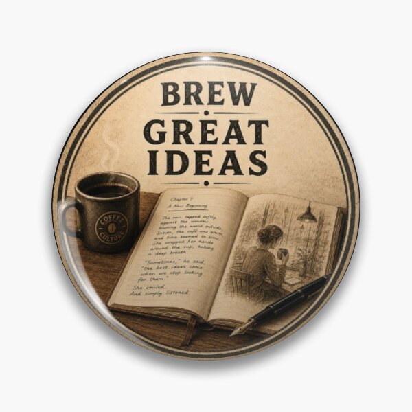Item preview, Brew Great Ideas designed and sold by QuietSpark.