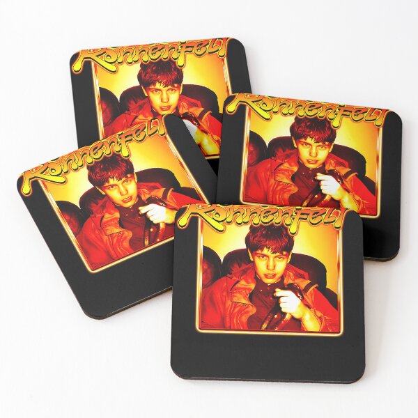 Item preview, Glow Orange Square Frame Musician designed and sold by lauradumitriu.