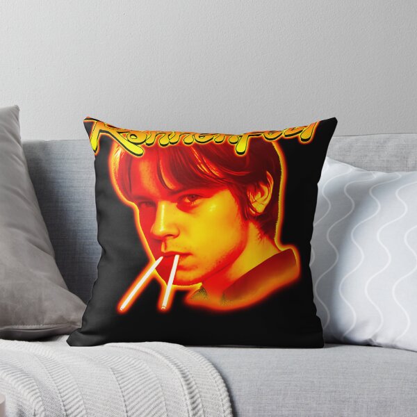 Item preview, Orange Glow Face Musician designed and sold by lauradumitriu.