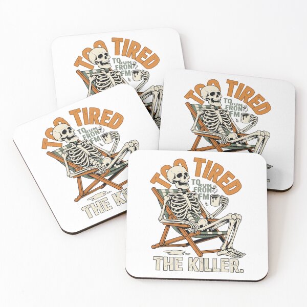 Item preview, Too Tired to Run Halloween Humor designed and sold by Sezee.