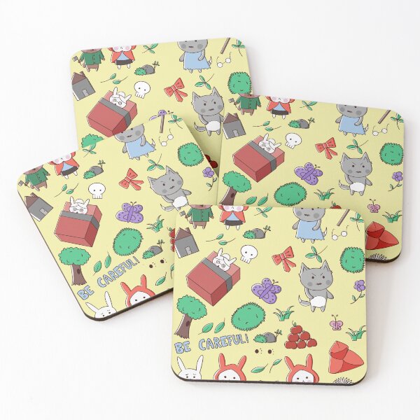 Item preview, Cute Bunny Walking in the Woods designed and sold by itsKohane.