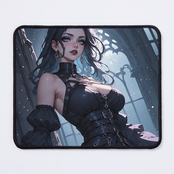 Item preview, Gothic Dark Fantasy Anime Woman Hot Goth Girl designed and sold by Your New Fixation.